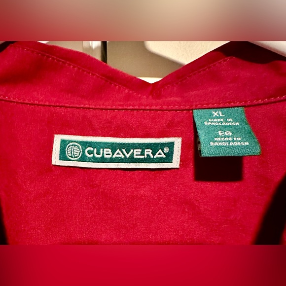 Cubavera Mens XL Button Down Shirt - Picture 2 of 3